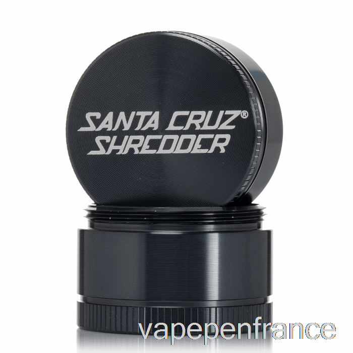 Santa Cruz Shredder 1,6 Pouces Petit Broyeur 3 Pièces Gris (40 Mm) Stylo Vape